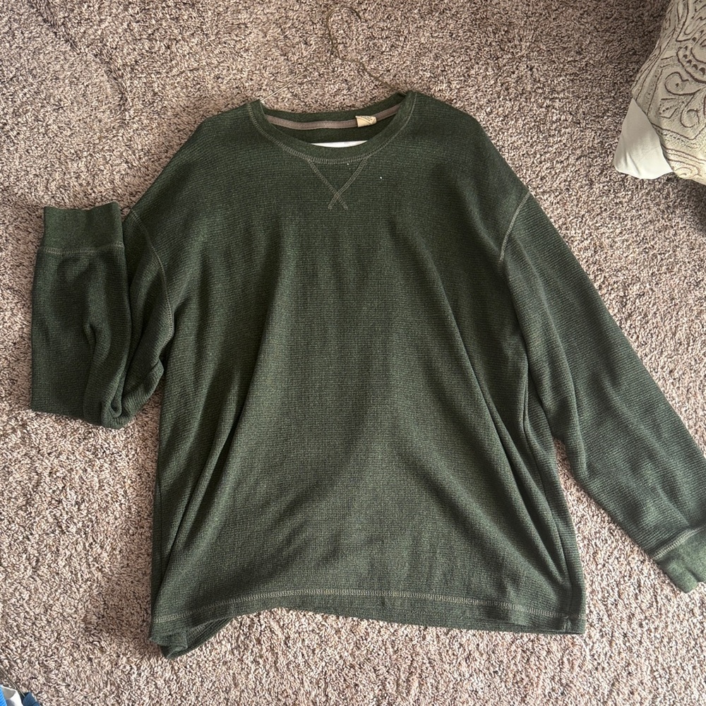 RedHead Forest Green Crewneck Sweater